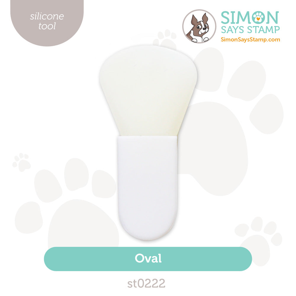Simon Says Stamp Mini Oval Silicone Tool st0222