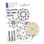Altenew Dotted Mandala Clear Stamps alt10108