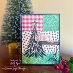 Simon Says Clear Stamps Making Spirits Bright 2004ssc Christmas Card