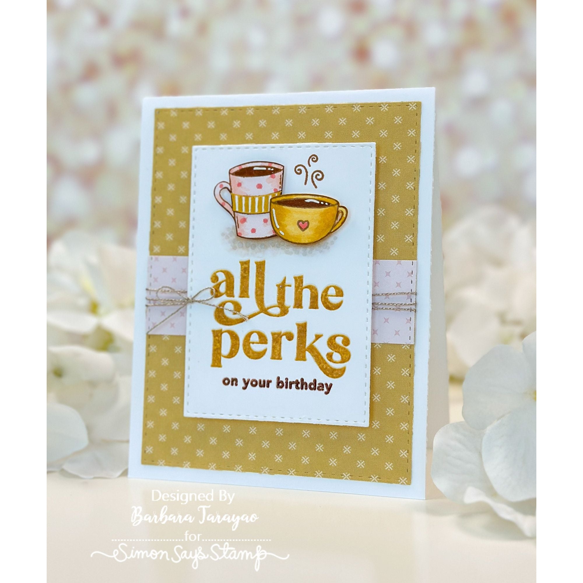 Simon Says Clear Stamps Best-Teas 2288ssc Birthday Card