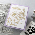 Simon Says Clear Stamps Wild And Free Flowers 2026ssc Be Bold Sympathy Card | color-code:ALT07