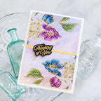 Simon Says Clear Stamps Wild And Free Flowers 2026ssc Be Bold Thinking of You Card 