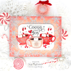 Simon Says Clear Stamps Cocoa And Joy sss202796c Holiday Card  | color-code:ALT06