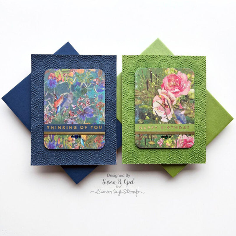 Simon Says Clear Stamps Mix and Match Butterflies 2007ssc Splendor Elegant Cards