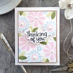 Simon Says Clear Stamps Flower Happy sss202634c