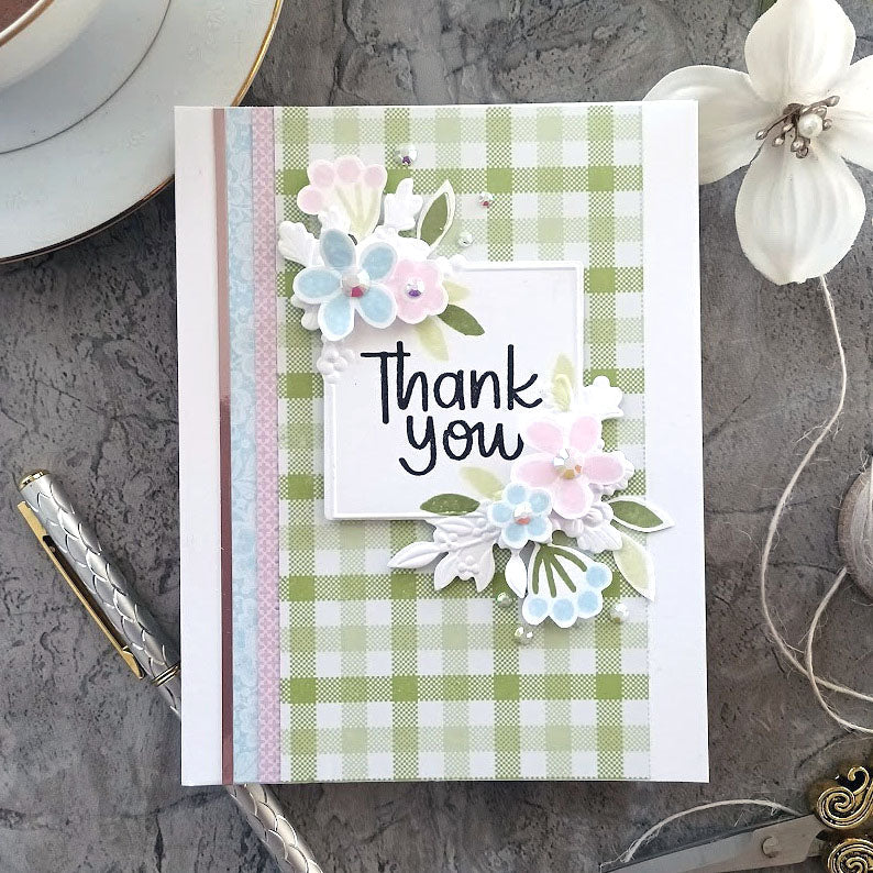 Simon Says Clear Stamps Flower Happy sss202634c