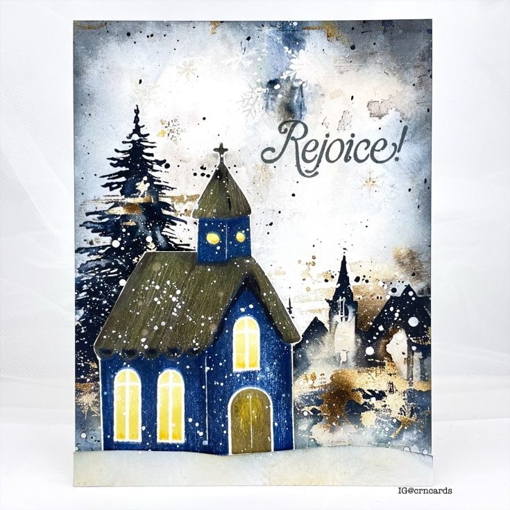 Simon Says Clear Stamps Wrapped in His Love 2349ssc Christmas Card | color-code:ALT07