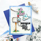 Simon Says Clear Stamps Tweet Friend 2175ssc Springtime Card