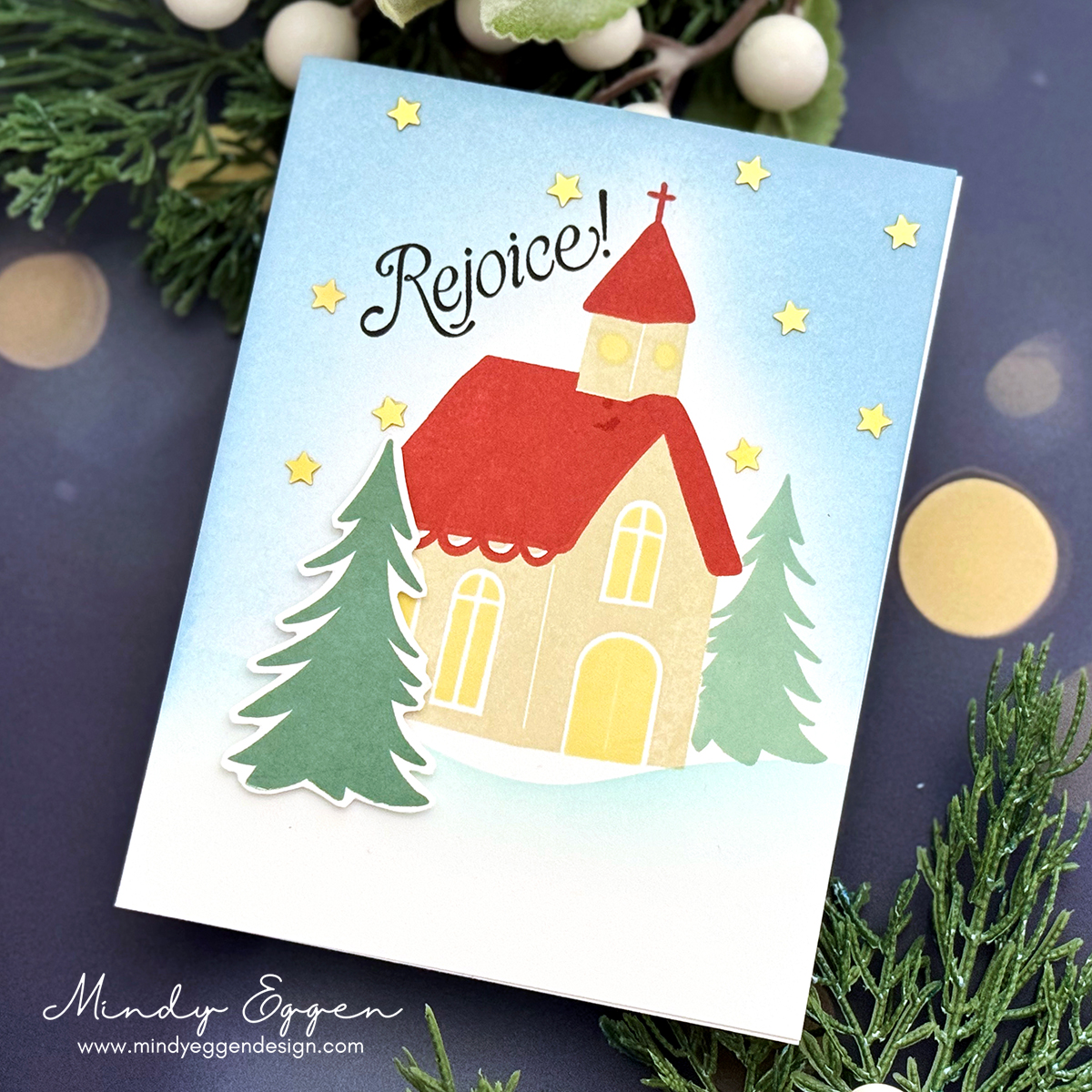Simon Says Clear Stamps Wrapped in His Love 2349ssc Christmas Card | color-code:ALT09