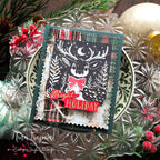 Simon Says Stamps and Dies Bright Christmas set1120bc Christmas Card
