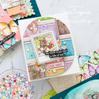 CZ Design Stamps and Dies Modern Scrapbook set981ms Love Card | color-code:ALT09