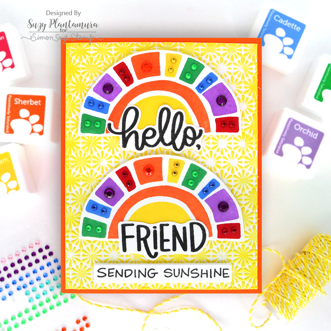 Simon Says Clear Stamps Sunny Smiles 2010ssc Sunny Card | color-code:ALT03