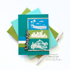 Simon Says Stamps and Dies Through the Window set1012tw Thinking of You Card