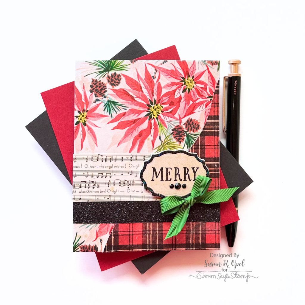 Simon Says Clear Stamps Bright Christmas 2363ssc Christmas Card | color-code:ALT07