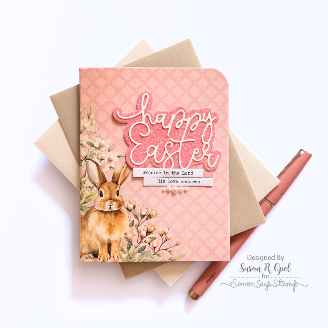 Simon Says Stamp EZ Strips Blessed Easter 1022ez Easter Card | color-code:ALT03