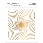 Alex Syberia Designs Sunrays Hot Foil Plate asdhf68