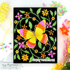 Simon Says Stamp Chelsea Butterfly Wafer Dies s933 Stamptember Birthday Card | color-code:ALT05