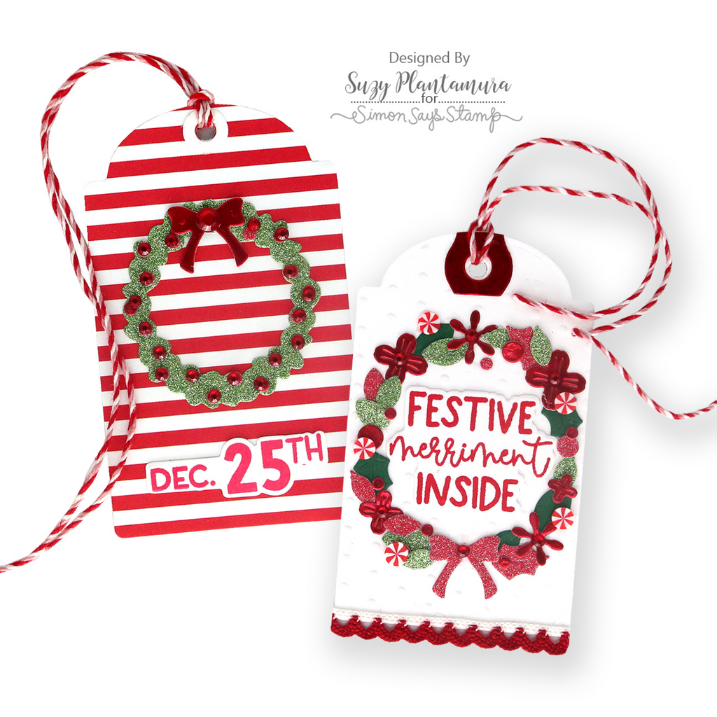 Simon Says Stamp Rounded Tags Wafer Dies 1479sd And Everything Nice Christmas Tags | color-code:ALT06