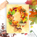Simon Says Stamp Acorn Bundle Wafer Dies s1053 STAMPtember Thankful Card | color-code:ALT04