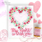 Simon Says Stamp My Heart Is With You Wafter Dies 1546sd Heart to Heart Sympathy Card | color-code:ALT01
