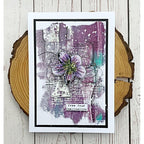 Tracy Evans Boutique Designs Art Backdrop A8 Clear Stamps te17 free your imagination