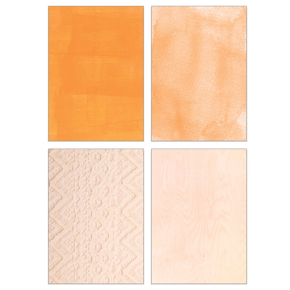 Honey Bee Textiles And Texture Celebrate 6 x 8.5 Paper Pad hbpa-055 Orange