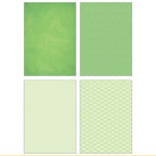 Honey Bee Textiles And Texture Celebrate 6 x 8.5 Paper Pad hbpa-055 Green