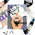 Tim Holtz Sizzix Edison Colorize Thinlits Dies 666382 halloween card | color-code:ALT01
