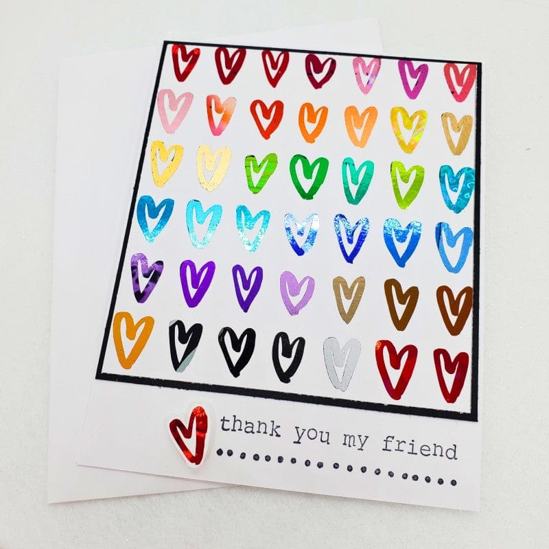 Therm O Web Complete Set Shades of Harmony Deco Foil Packs Thank You My Friend