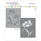 Alex Syberia Designs Tulips Treasure Stencil Set asdste84