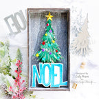 Tim Holtz Sizzix Trim a Tree, Colorize Thinlits Dies 666332 christmas tree | color-code:ALT01