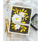 Tim Holtz Distress Ink Pad Scorched Timber January 2024 Ranger tim83443 Sending Love And Hugs Card