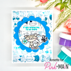 Pink and Main Just Fur You Clear Stamps PM0629 Cats