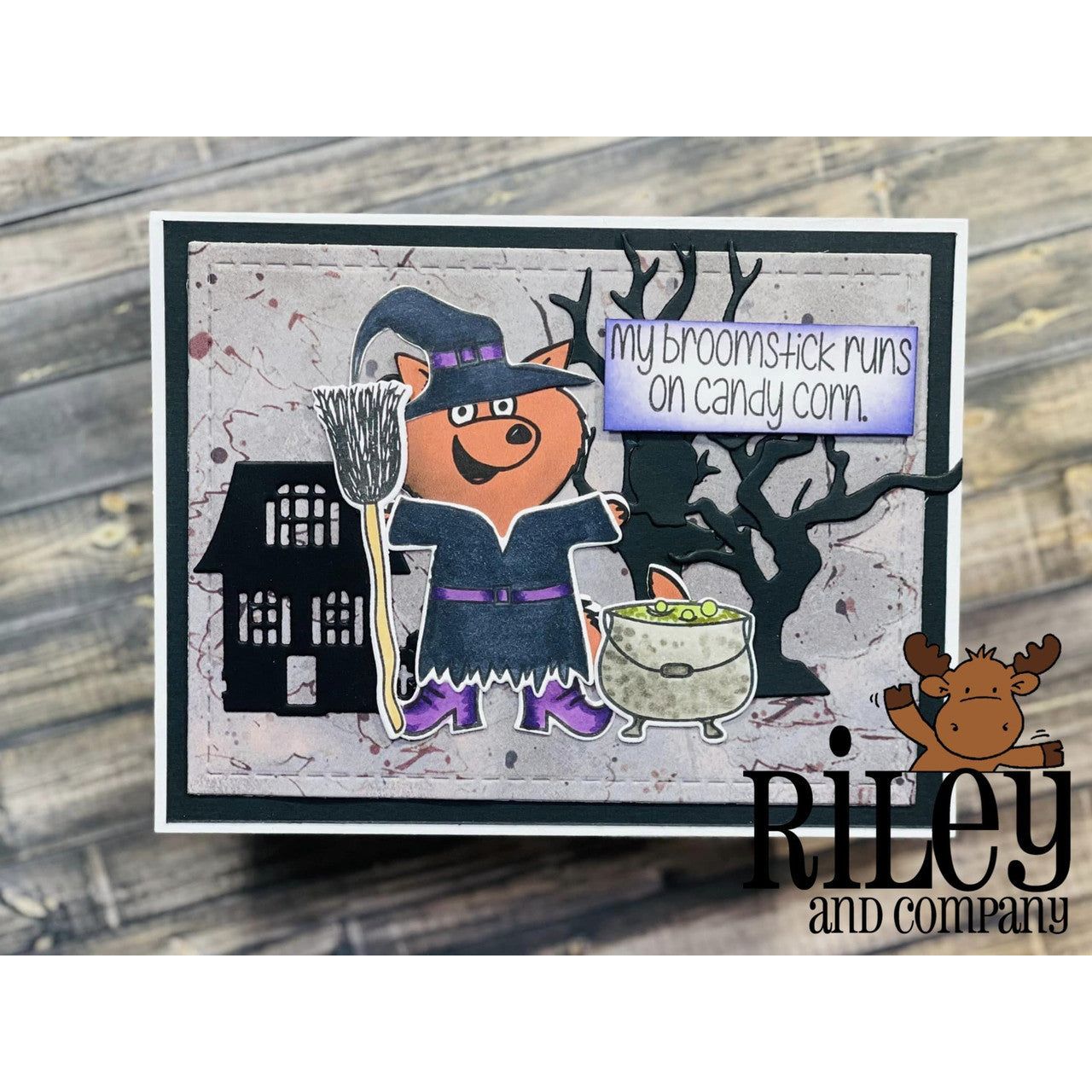 Riley and Company Dress Up Raccoon or Fox Dies rd003 halloween