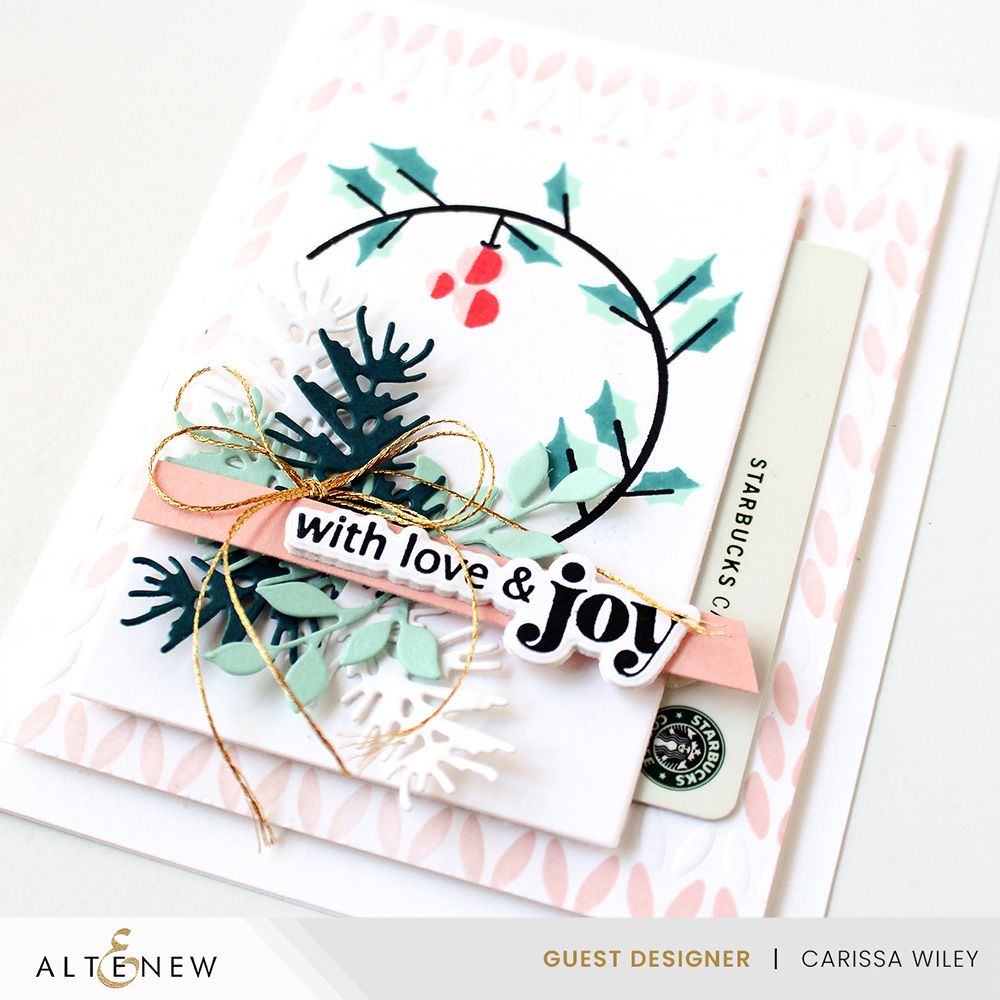 Altenew Birds of the Season Clear Stamps alt8092 with love
