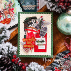 Simon Says Stamp Warmth and Wonder Wafer Dies 1498sdc Holiday Card