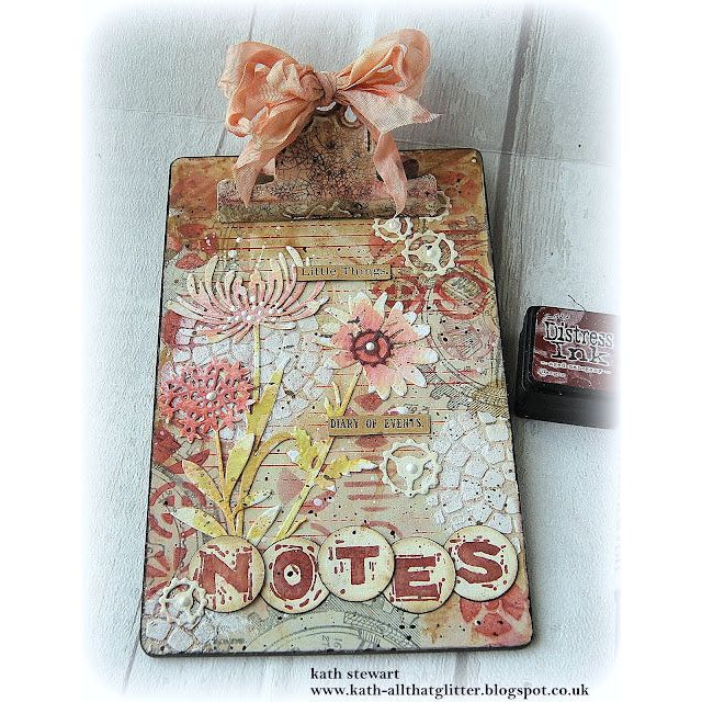 Tim Holtz Layering Stencil PATCHWORK CIRCLE THS124