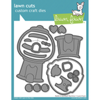 Lawn Fawn Build-A-Gumball Machine Dies lf3431