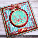Tim Holtz Cling Rubber Stamps Winter Woodlands cms476 cute backgrounds