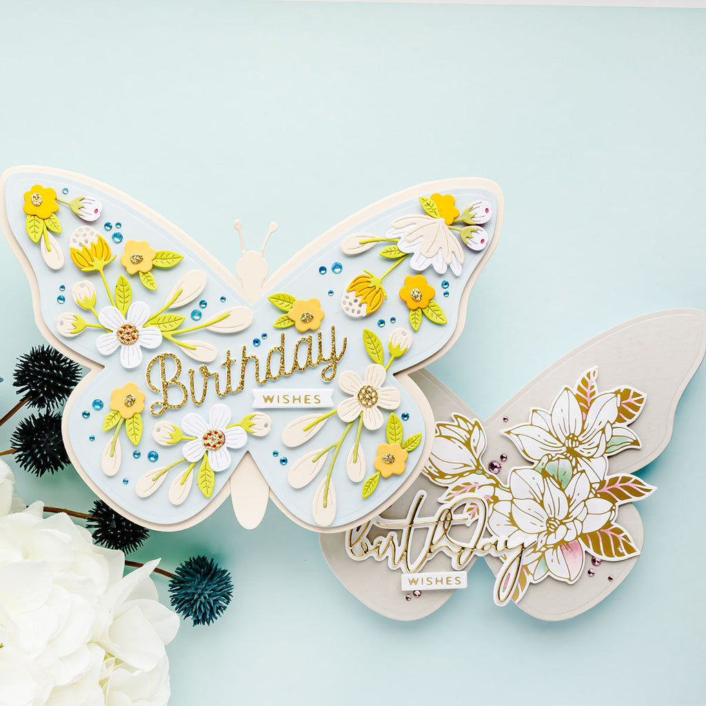 S2 314 Spellbinders MINI BLOOMS AND SPRIGS Etched Dies Flowers | color-code:ALT01