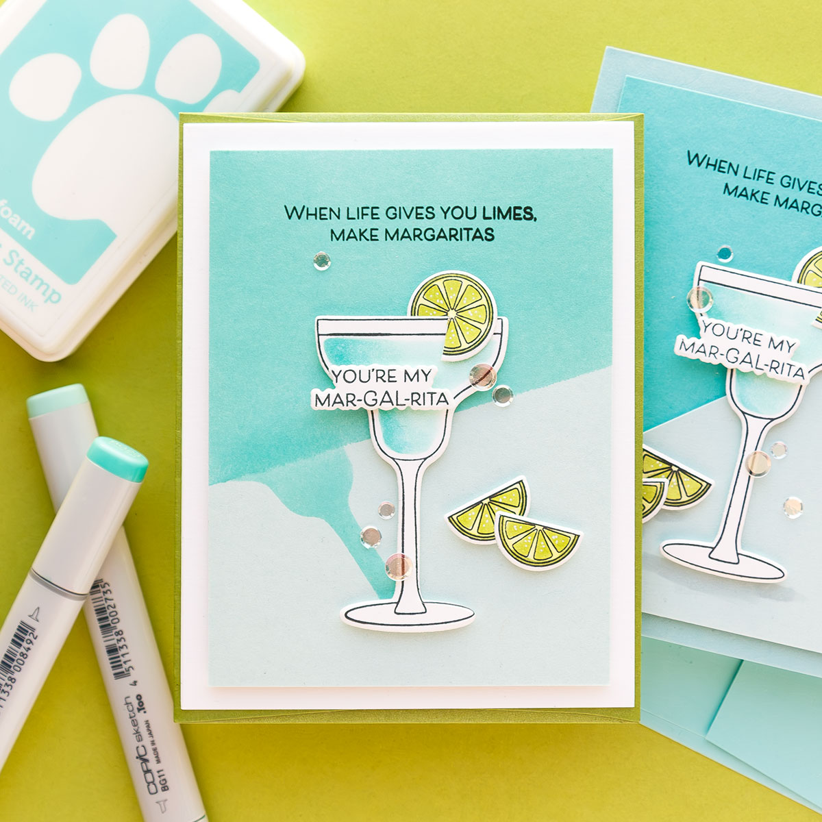 Simon Says Clear Stamps Taco Bout It 3050ssc Celebrate Friend Card | color-code:ALT10