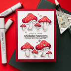 CZ Design Stencil Oh Shiitake czt011 Favorite Things Encouragement Card | color-code:ALT03
