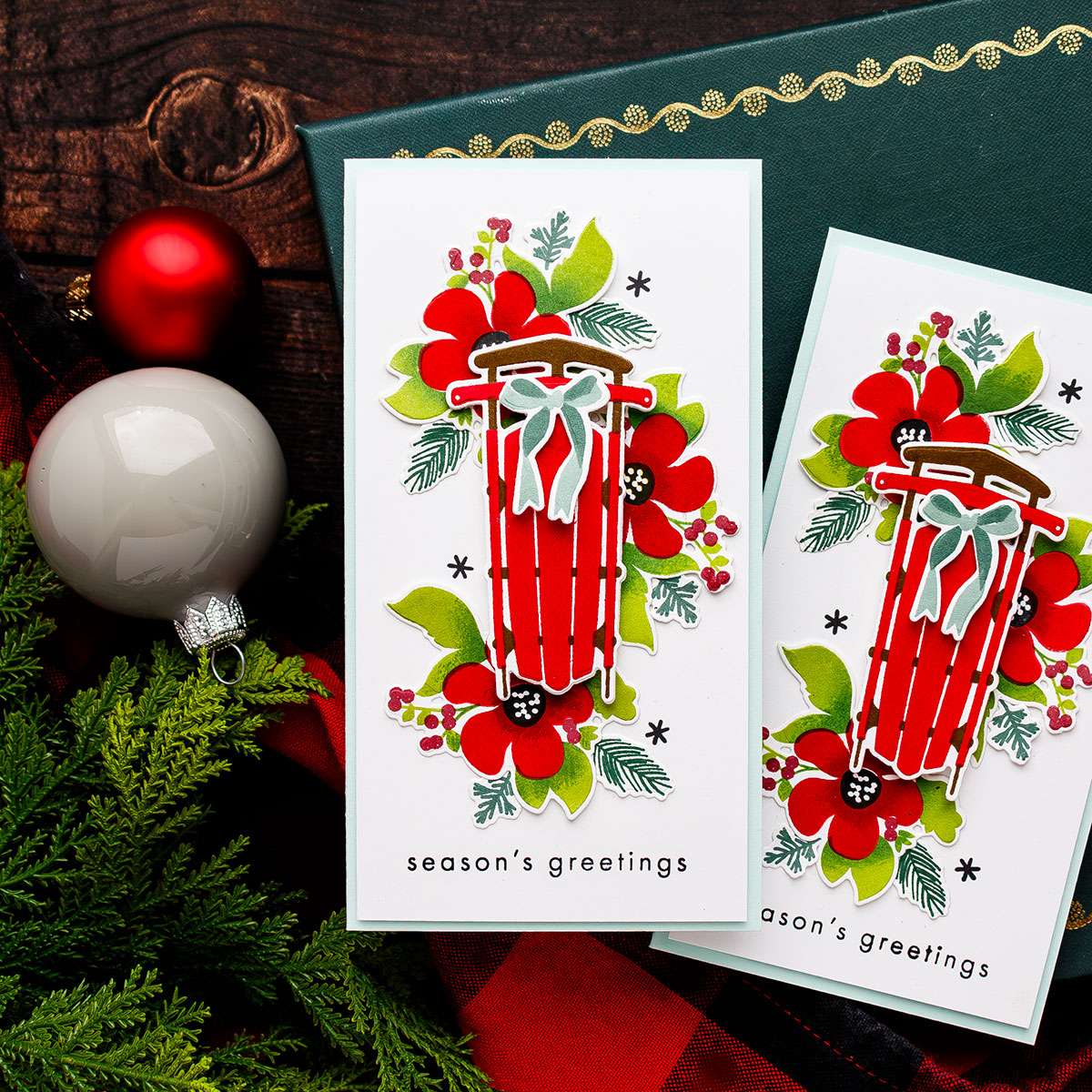 Simon Says Stamp Warmth and Wonder Wafer Dies 1498sdc Holiday Cards | color-code:ALT04