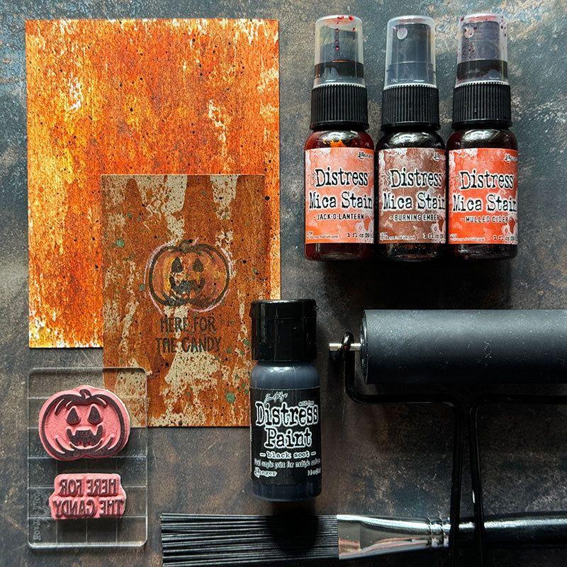 Tim Holtz Distress Mica Stain Set 5 Ranger tshk84327 Halloween Cards | color-code:ALT09