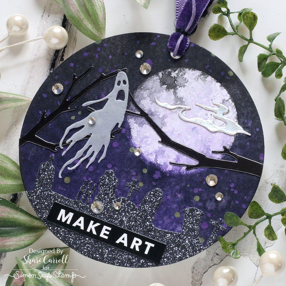 Tim Holtz Distress 8.5 x 11 Watercolor Cardstock Ranger TDA53927 Halloween Journaling | color-code:ALT863