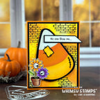 Tim Holtz Distress Mustard Seed Oxide Ink Pad And Reinker Bundle Ranger Candy Corn Card | color-code:ALT02