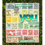 Tim Holtz Distress 8.5 x 11 Mixed Media Heavystock Ranger tda75172 Postage Stamp Notebook | color-code:ALT04