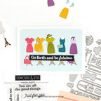 Concord & 9th Fashion Shoppe Clear Stamp Set 11775 Fabulous