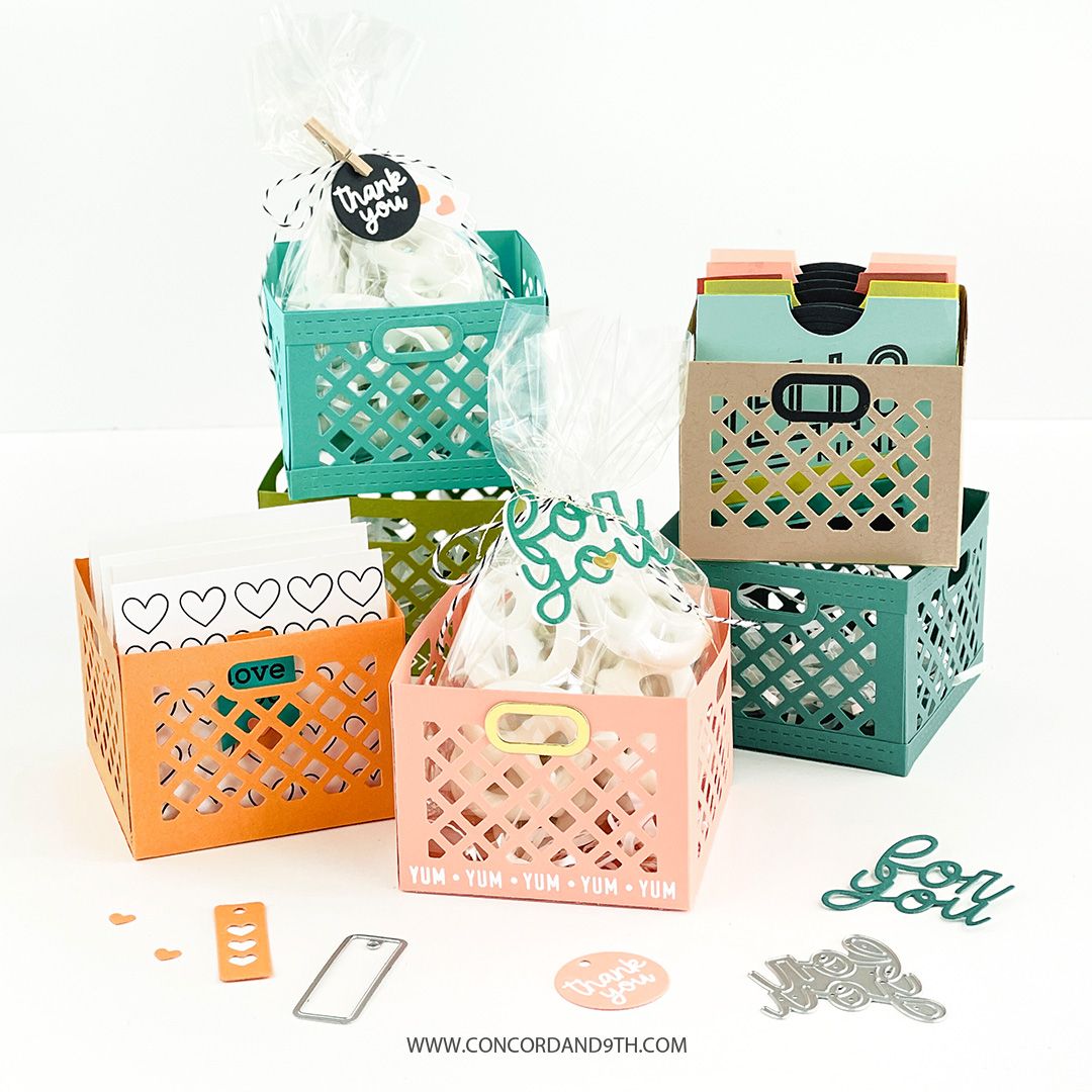Concord & 9th Little Crate Dies 11788 Mini Crates