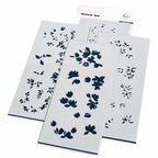 PinkFresh Studio Artistic Magnolias Stencil Set 195423